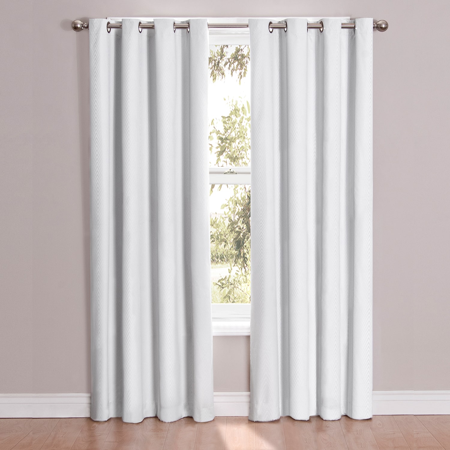 Eclipse Cassidy Grommet Top Blackout Single Curtain Panel