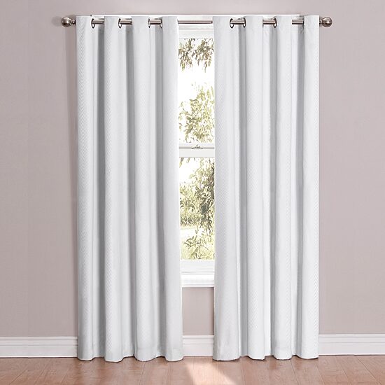 Eclipse Cassidy Grommet Top Blackout Single Curtain Panel