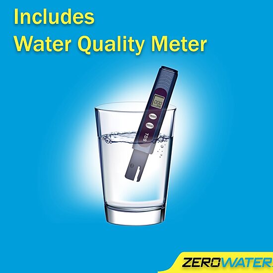 ZeroWater 10 Cup Ready Pour Water Filter Pitcher