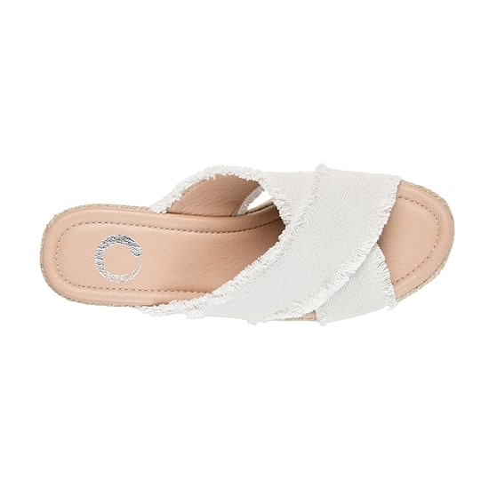 Journee Collection Womens Shanni Wedge Sandals