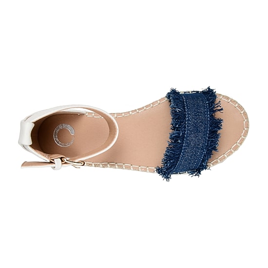 Journee Collection Womens Tristeen Wedge Sandals