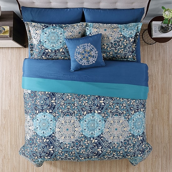 Modern Threads Granada Reversible Complete Bedding Set with Sheets