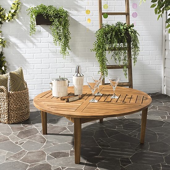 Safavieh Danville Outdoor And Patio Collection Weather Resistant Coffee Table