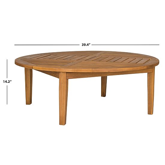 Safavieh Danville Outdoor And Patio Collection Weather Resistant Coffee Table