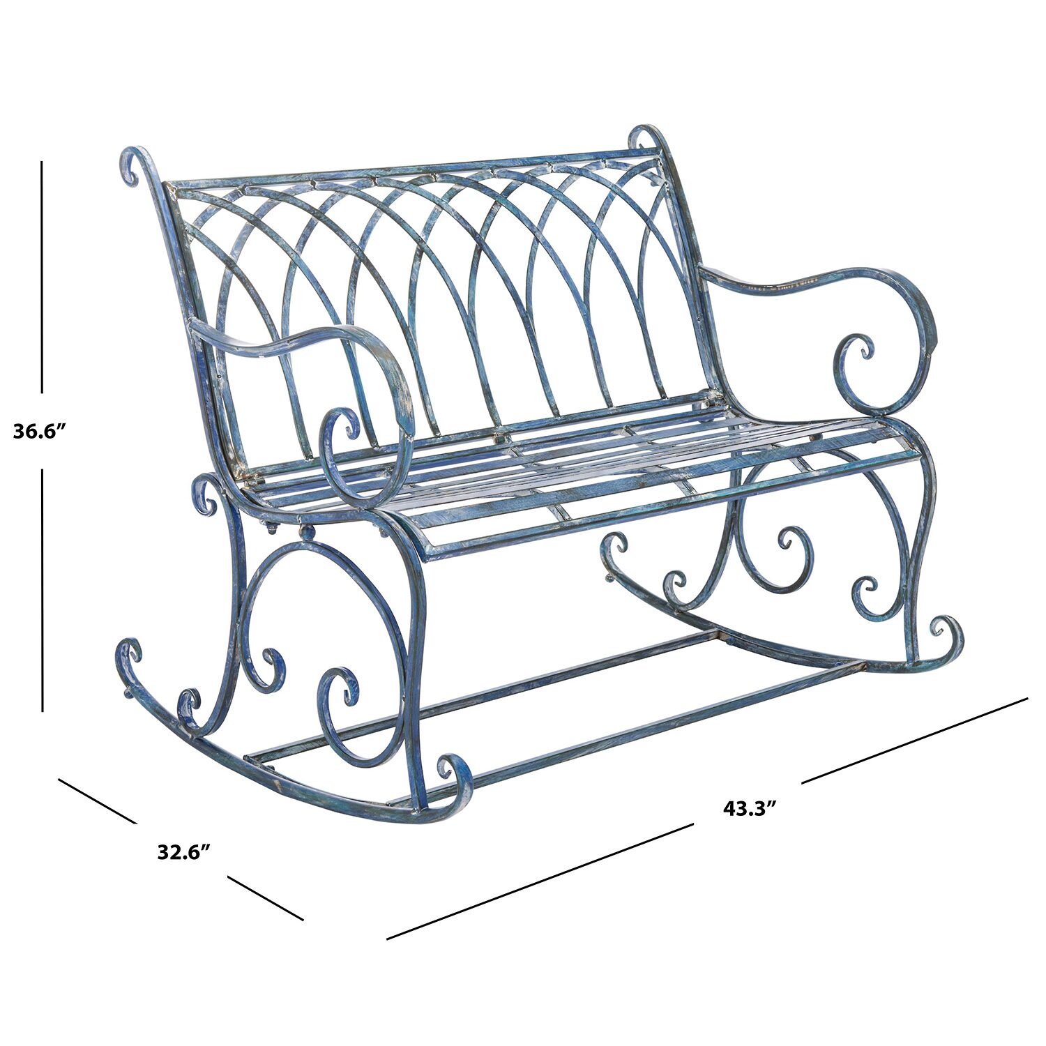 Safavieh Ressi Outdoor Collection Bench