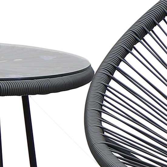 Sassio Outdoor And Patio Collection 3-pc. Conversation Set Weather Resistant