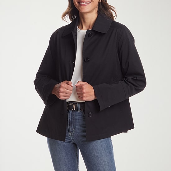 Gallery Womens Lightweight Swing Raincoat