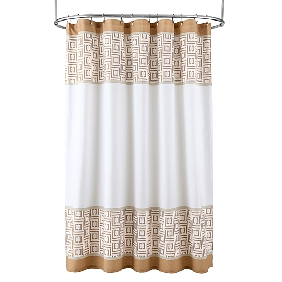 Liz Claiborne Logo Shower Curtain