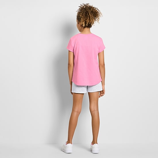 PUMA Big Kid Girls Jersey 3-pc. Short Set