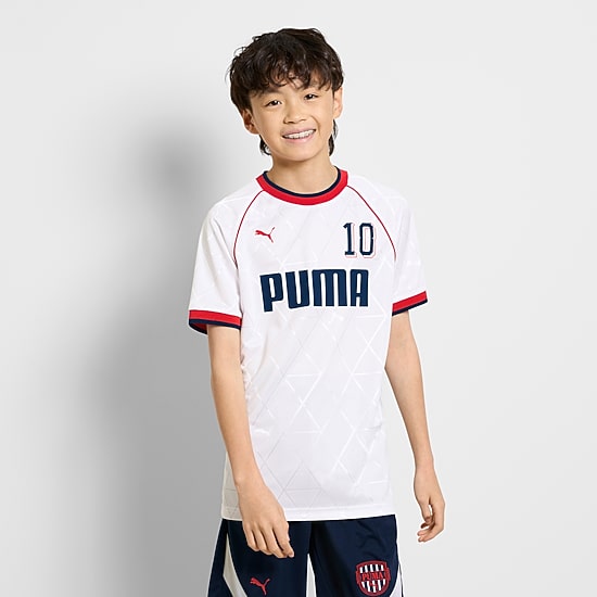 PUMA Big Kid Boys Crew Neck Short Sleeve Jersey
