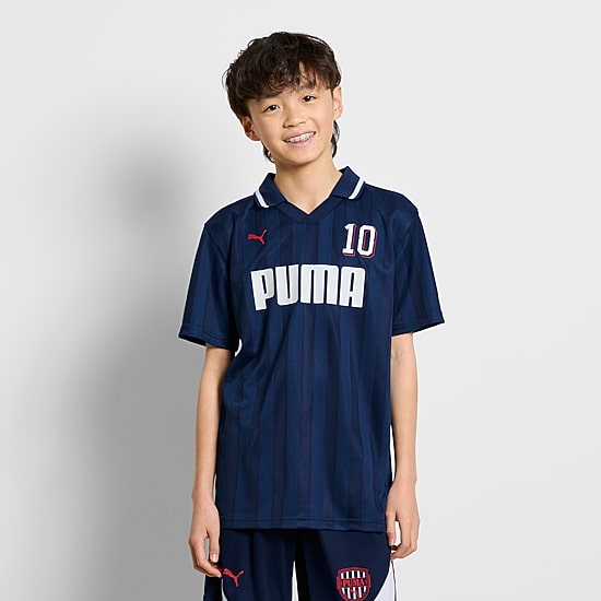 PUMA Big Kid Boys Short Sleeve Regular Fit Polo Shirt
