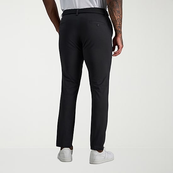 Haggar Sport Mens Athletic Fit Flat Front Pant