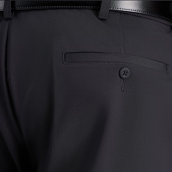 Haggar Sport Travel Performance Mens Straight Fit Big and Tall Flat Front Pant
