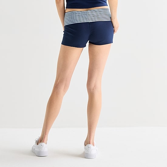 Forever 21 Womens Mid Rise Juniors Pull-On Short