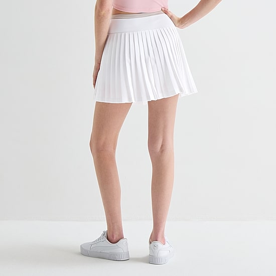 Xersion Pleated Womens 4" High Rise Skort
