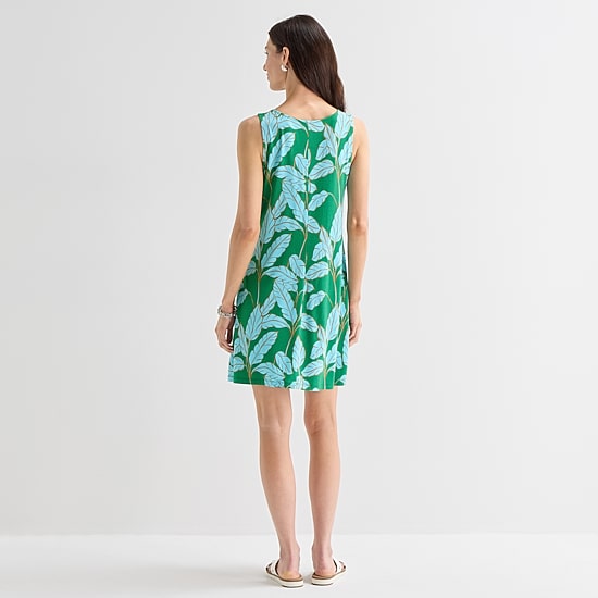 St. John's Bay Womens Sleeveless A-Line Dress
