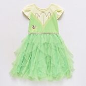 Disney Collection Princess Tiana Girls Dress Up Costume
