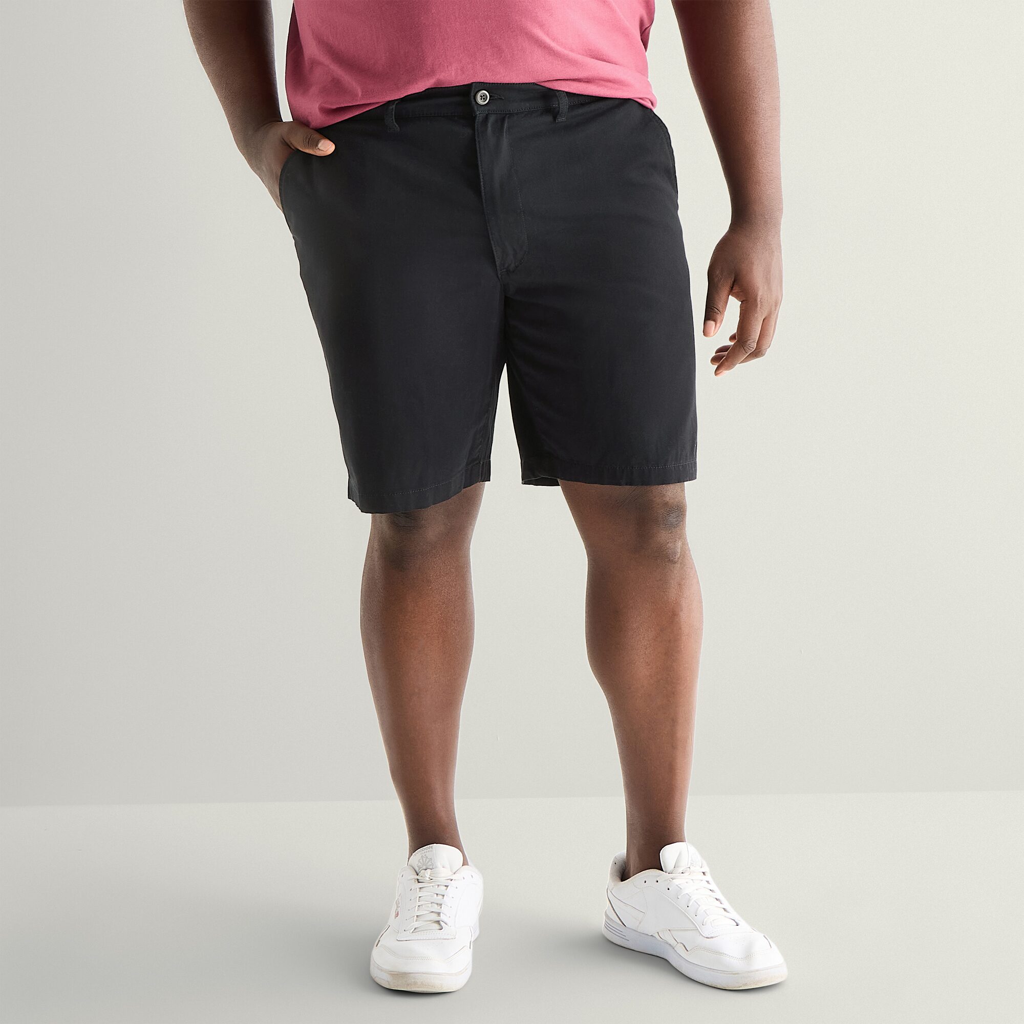 St. John's Bay Mens 10" Big and Tall Stretch Fabric Chino Short