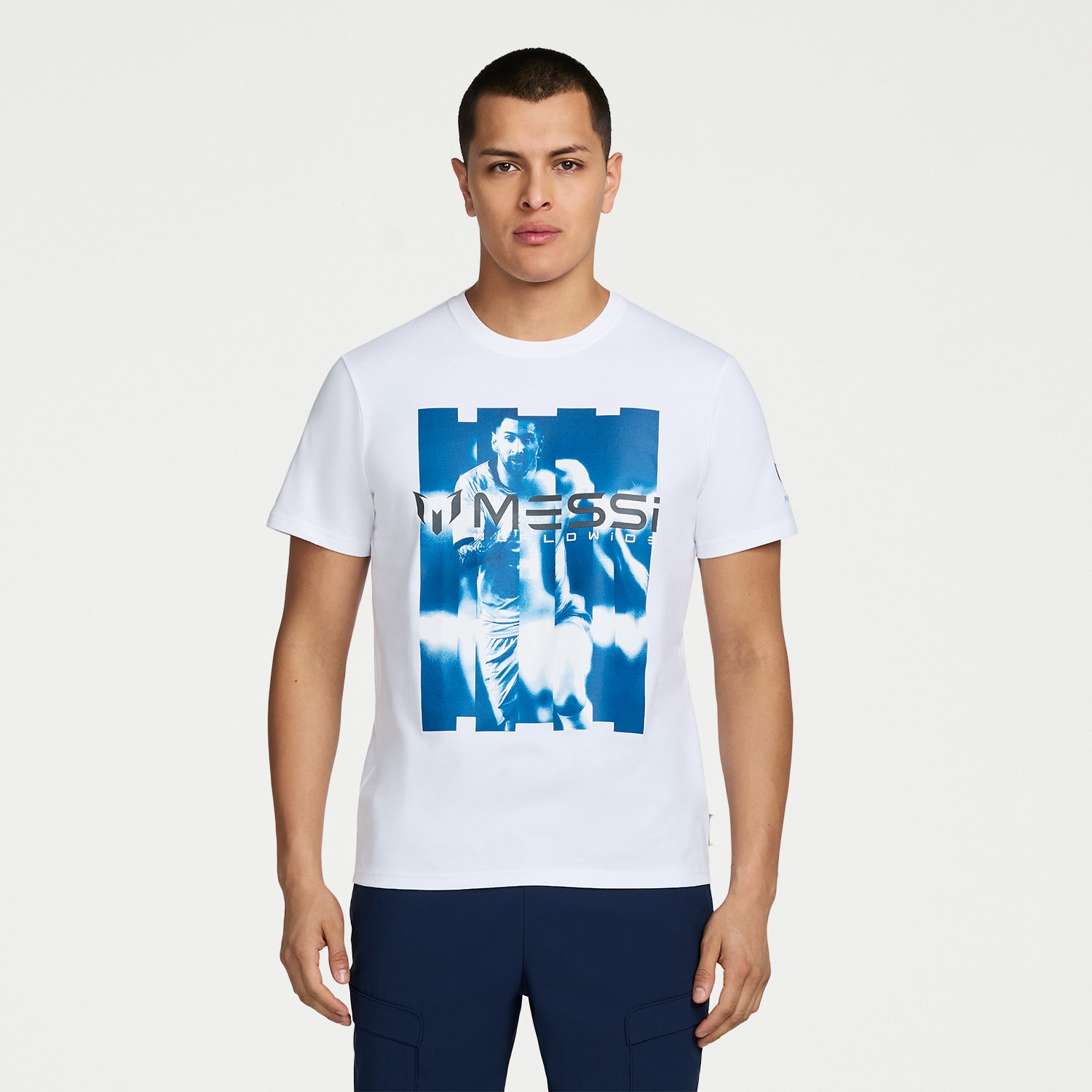 MESSI Collection Mens Crew Neck Short Sleeve Regular Fit Graphic T-Shirt