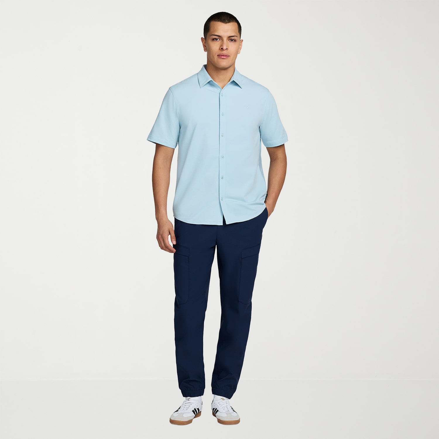 MESSI Collection Mens Regular Fit Active Cargo Pant