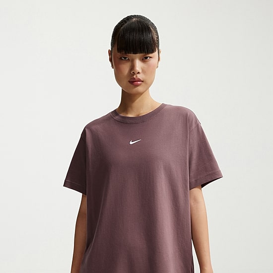 Nike Womens Crew Neck Short Sleeve Active T-Shirt