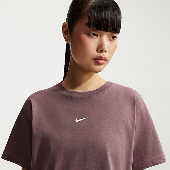 Nike Womens Crew Neck Short Sleeve Active T-Shirt