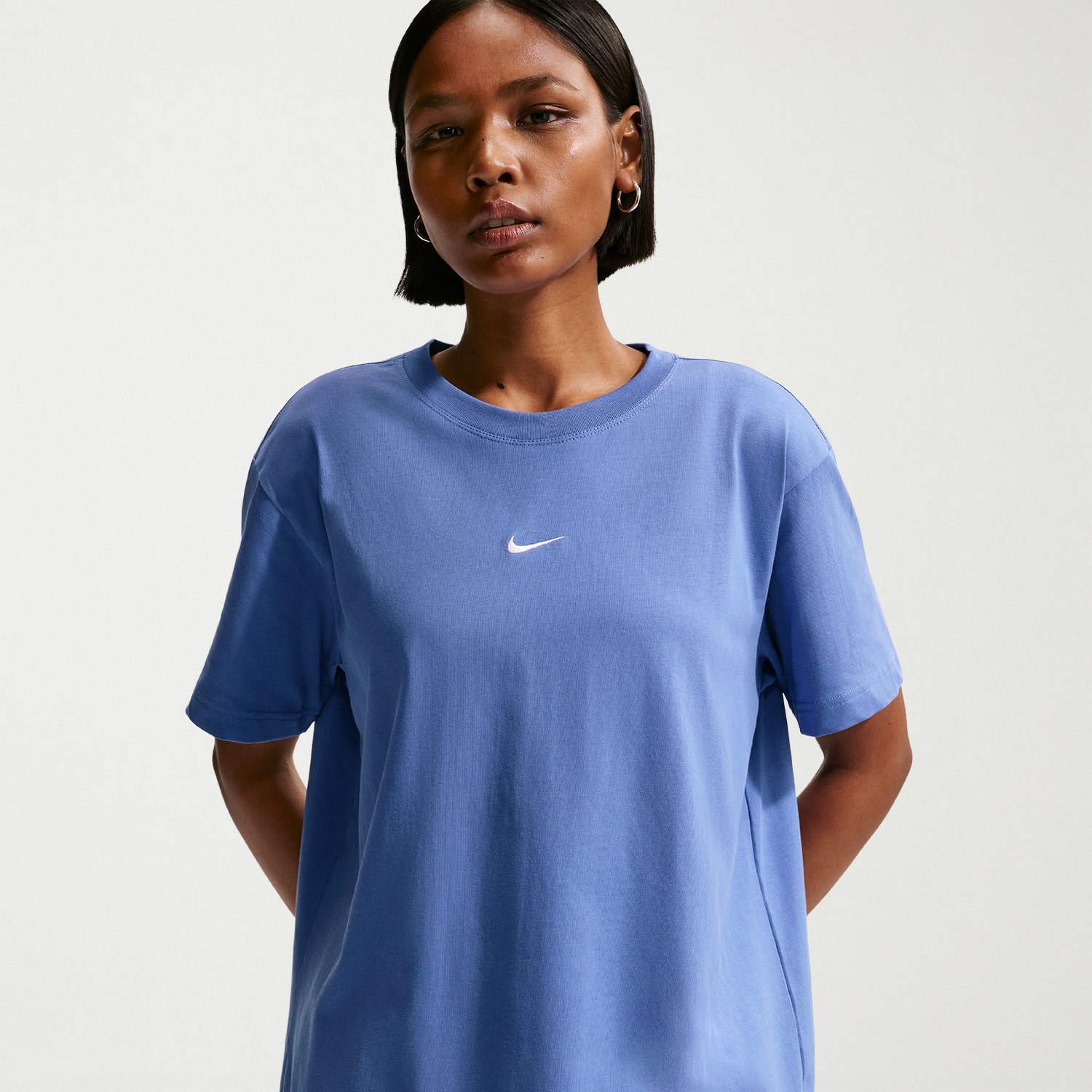 Nike Womens Crew Neck Short Sleeve Active T-Shirt