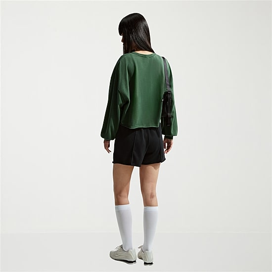 Nike Womens Crew Neck Long Sleeve Embroidered Sweatshirt
