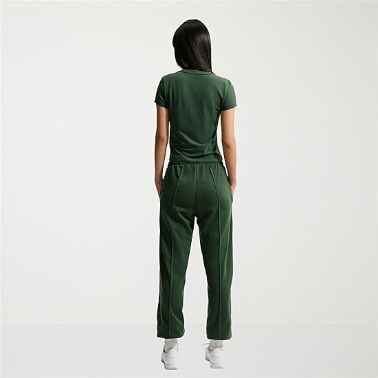 Nike Womens Drawstring Waist Lightweight Cinched Mid Rise Loose Fit Active Jogger Pant