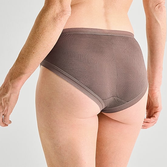 Ambrielle Smooth Lace Hicut Panty