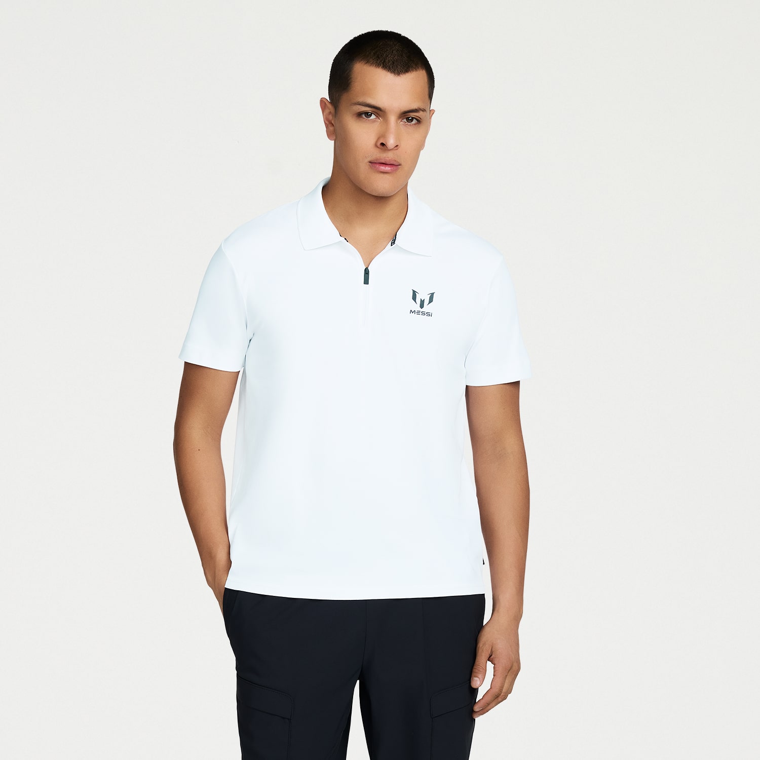 MESSI Collection Mens Regular Fit Short Sleeve Polo Shirt