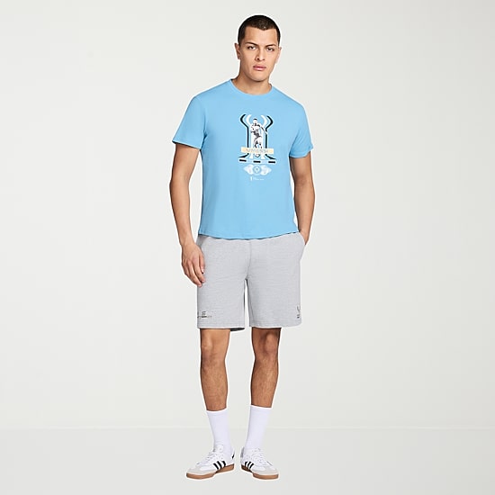 MESSI Collection Mens Round Neck Short Sleeve Regular Fit Graphic T-Shirt