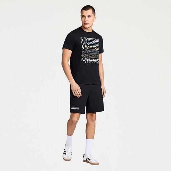 MESSI Collection Mens Round Neck Short Sleeve Regular Fit Graphic T-Shirt
