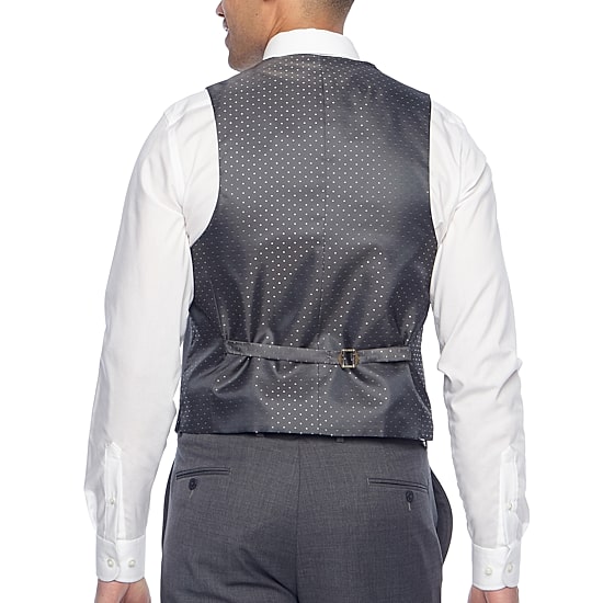 Collection By Michael Strahan Mens Stretch Fabric Classic Fit Suit Vest
