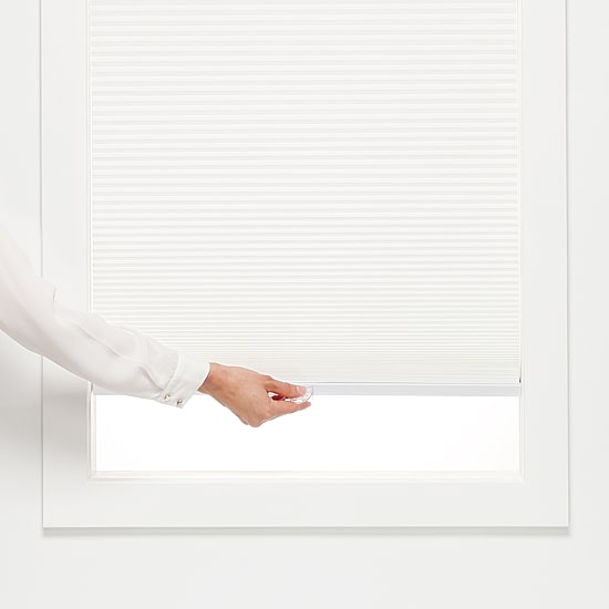 Cut-to-Width Cordless Top-Down Bottom-Up Light-Filtering Shade