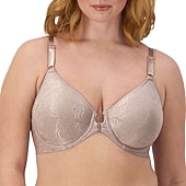 Bali Comfort Revolution® Front Close Shaping Full Coverage T-Shirt Underwire Full Coverage Bra 3p66