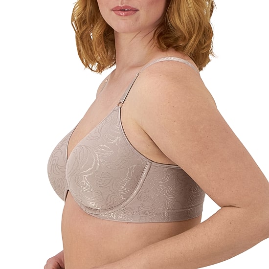 Bali Comfort Revolution® Front Close Shaping Full Coverage T-Shirt Underwire Full Coverage Bra 3p66