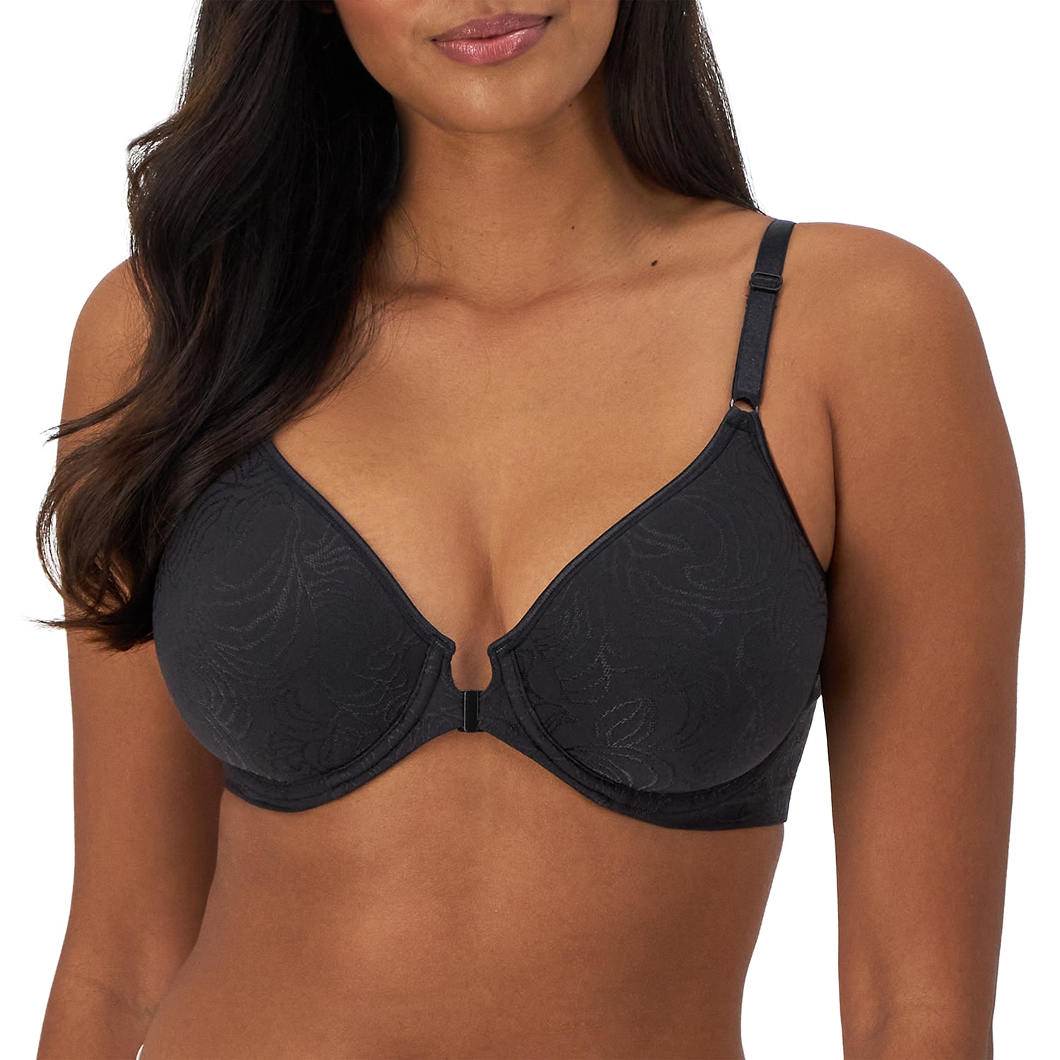 Bali Comfort Revolution® Front Close Shaping Full Coverage T-Shirt Underwire Bra 3p66