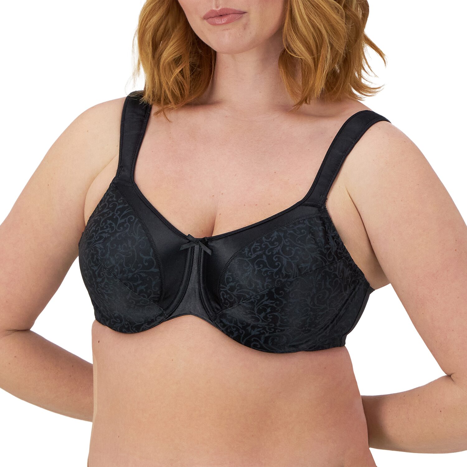 Bali Satin Tracings® Full Coverage Minimizer Underwire Bra 3562