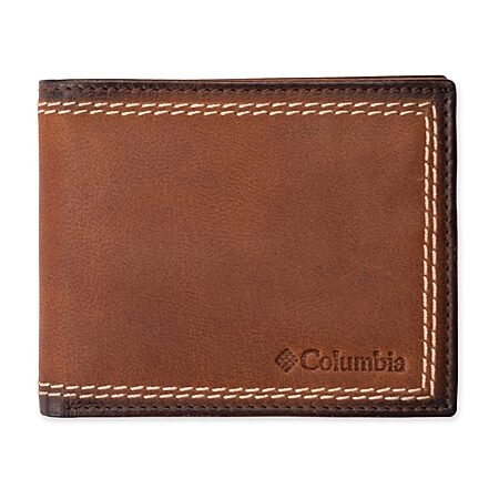 Dockers Rfid Extra Capacity Trifold With Zipper Mens Personalized