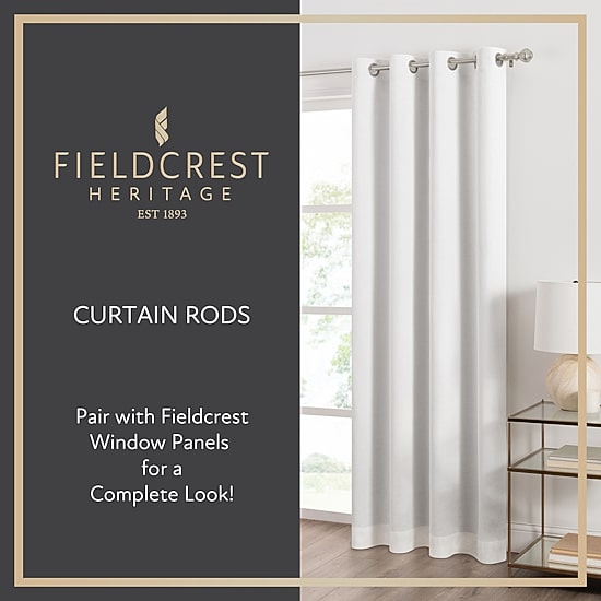 Fieldcrest Brampton 1 IN Adjustable Curtain Rod
