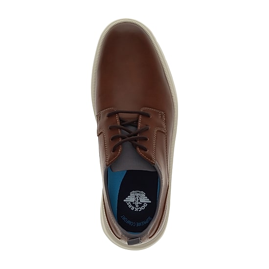 Dockers Herron Mens Round Closed Toe Oxford Shoes