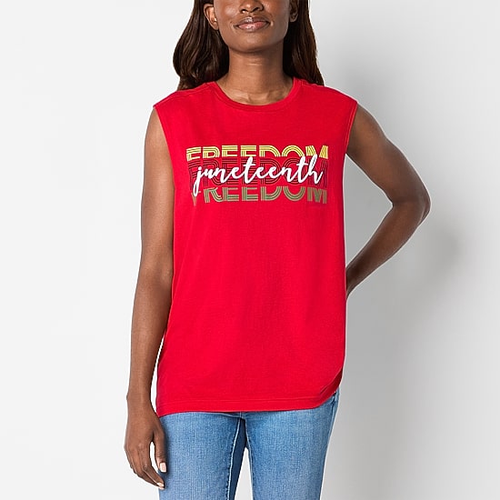 Hope & Wonder Juneteenth 'Freedom' Adult Sleeveless Tank Top