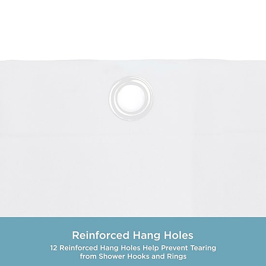 Kenney Lightweight Peva Shower Curtain Liner