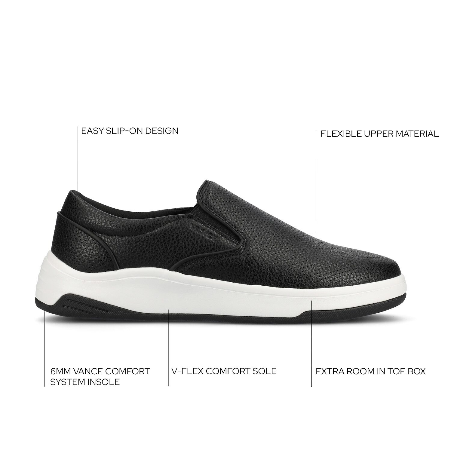 Vance Co Townes Mens Sneakers