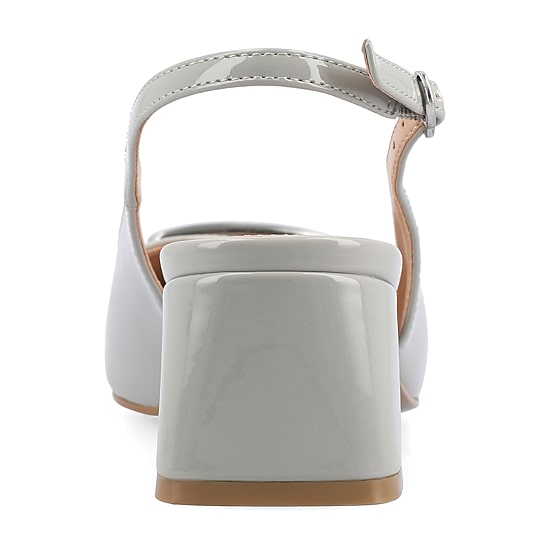 Journee Collection Everlee Womens Square Closed Toe Block Heel Pumps