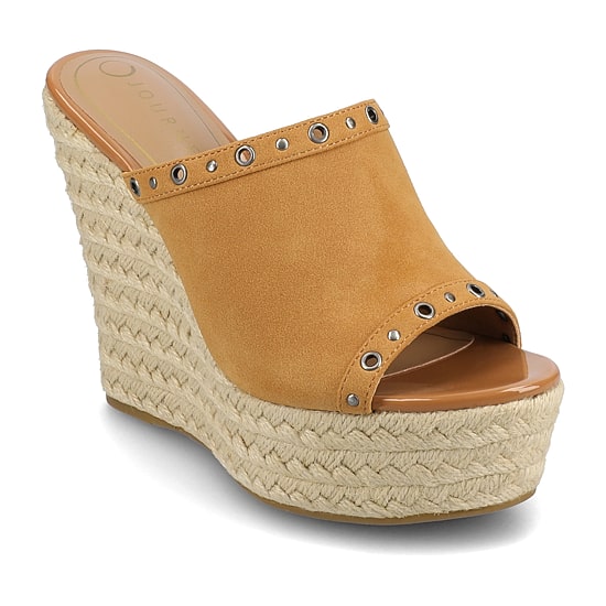 Journee Collection Womens Yari Wedge Sandals