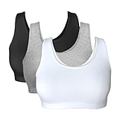 Bestform Tank Style Cotton Comfort Bra 3pk - 5009012PP
