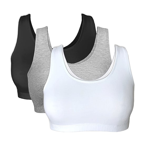 Bestform Tank Style Cotton Comfort Bra 3pk - 5009012PP