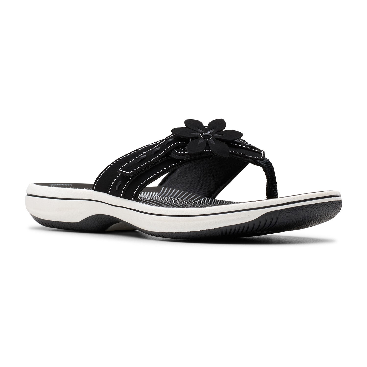 Clarks Cloudsteppers Womens Breeze Opal Flip-Flops